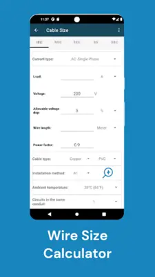 PowerCalc: Electric Calculator android App screenshot 10