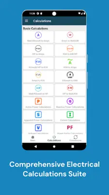 PowerCalc: Electric Calculator android App screenshot 11
