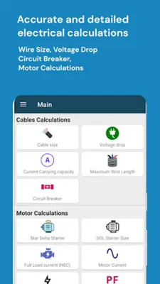 PowerCalc: Electric Calculator android App screenshot 12