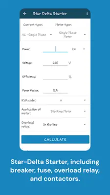 PowerCalc: Electric Calculator android App screenshot 6